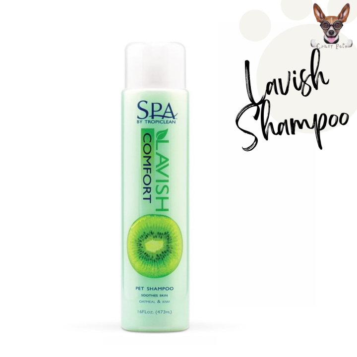SPA Lavish Pet Shampoo SPA Comfort by Tropiclean Pets Mild Shampoo for