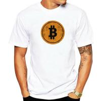 Unique Bitcoin Tshirt For Men Short Sleeves Cryptocurrency Blockchain T Shirts O-Neck Adult Soft Cotton T Shirt Clothing Tshirt