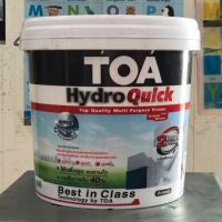 Pro +++ TOA สีรองพื้น hydroquick (ปูนเก่า-ปูนใหม่-ปูนเพิ่งฉาบ2วัน) TOA hydroquick ขนาด 9ลิตร/15ลิตร (1ถังต่อ order) ราคาดี อุปกรณ์ ทาสี บ้าน แปรง ทาสี ลายไม้ อุปกรณ์ ทาสี ห้อง เครื่องมือ ทาสี