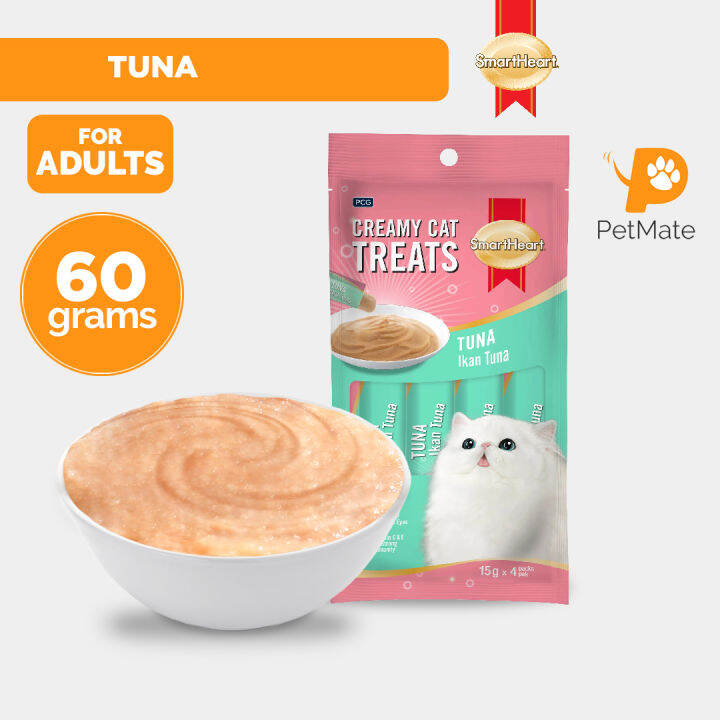 SmartHeart Cat Treat Creamy Tuna 60g - Petmate joint care healthy ...