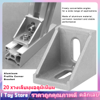 【COD】Right Angle Corner Bracket 20Pcs อลูมิเนียมมุม 2-Holes ขวามุม L-Type สำหรับโปรไฟล์อลูมิเนียม 3030