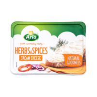 อาร์ลา เนเชอรัล ครีมชีส ผสมสมุนไพรและเครื่องเทศ 150 กรัม - Natural Fresh Cream Cheese with Herbs and Spices 150g Arla