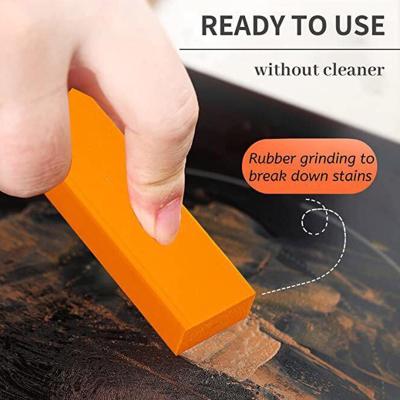 1PC Easy Limescale Eraser Bathroom Glass Rust Remover Household Rubber Dropshipping Cleaning Kitchen Tools F9E0