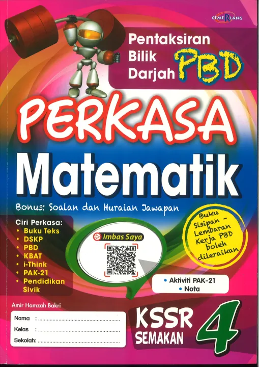 PBD PERKASA MATEMATIK TAHUN 4 | Lazada