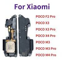 F2ด้านล่างสำหรับ Xiaomi Mi Poco X4 X3 M3 M4 Pro 4G 5G ลำโพงใหม่ลำโพงดังขึ้นสายเคเบิลงอได้ชุดอุปกรณ์เสียงสำหรับสมาร์ทโฟน