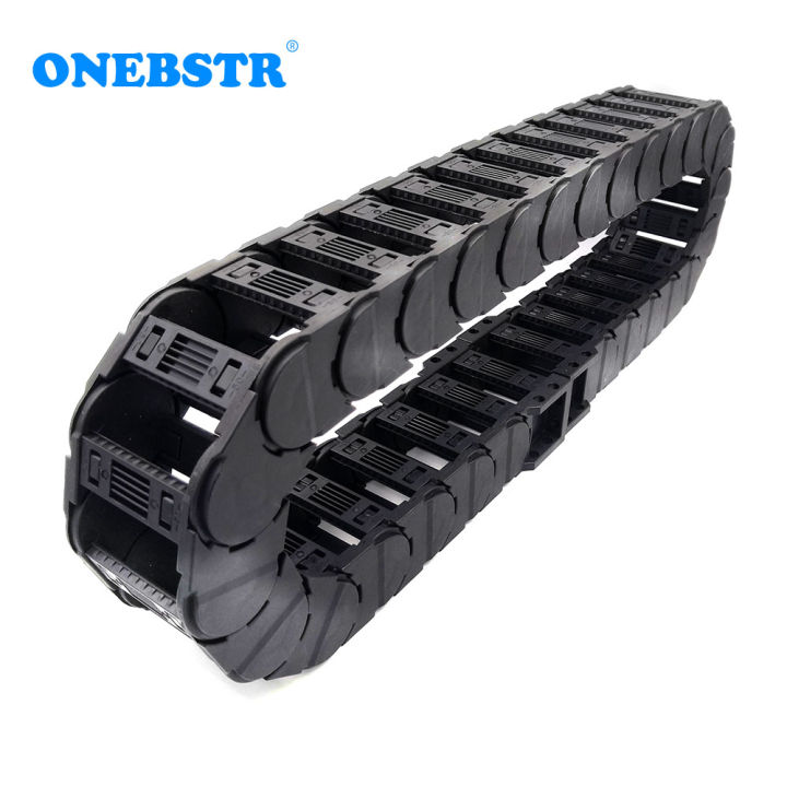 1-meter-d25x38mm-drag-chain-wire-carrier-cable-low-noise-bridge-type-open-on-both-sides-cnc-router-machine-tools-free-shipping