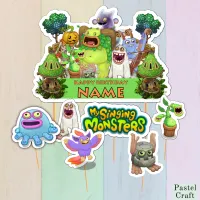 my singing monsters birthday decorations