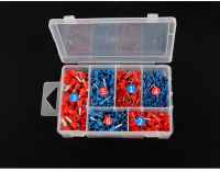 450Pcs ทองแดง Crimp Connector ฉนวนสายไฟ Pin End Terminal Ferrules Kit Set