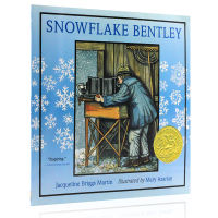 Snowflake Bentley original English picture book caddick Gold Award picture book paperback childrens English Enlightenment picture book