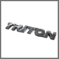 แผ่นป้าย Logo TRITON ติดท้าย Triton ปี 2005-2014 ***ราคาดีที่สุด จบในที่เดียว * **ส่งเร้วทันใจ**