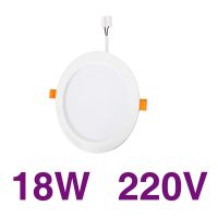 【⊕Good quality⊕】 YISFF SHOP Ac220v แอลอีดีปรับมุมได้แบบไฟดาวน์ไลท์ Led 20W 18W 15W 12W 9W 7W 5W 3W โคมไฟติดเพดานห้องนอนสปอตไลท์ไฟ Led ในครัว (สีวอร์มไวท์)