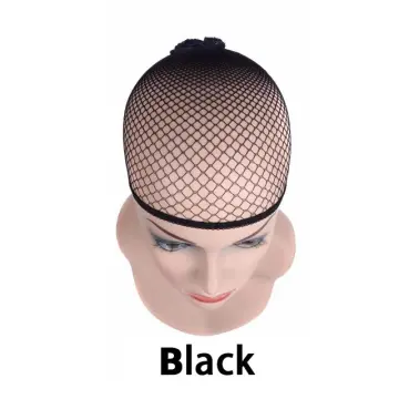 Open end Black Mesh Net Wig Cap Liner