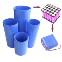 RDD 2M PVC Heat Shrink Tube Blue Shrinkable Cable Sleeve For 18650 Lithium Battery Pack Insulating Sleeve Shrink Tube Many Sizes Electrical Circuitry