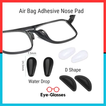 Silicone Nose Pads For Eyeglasses Sunglasses Safety Goggles 13mm