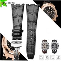 ■ Hiangtech leather strap for AP Audemars 15400 15703 Royal Oak Offshore Series Mens watch 26mm Business Leather Strap