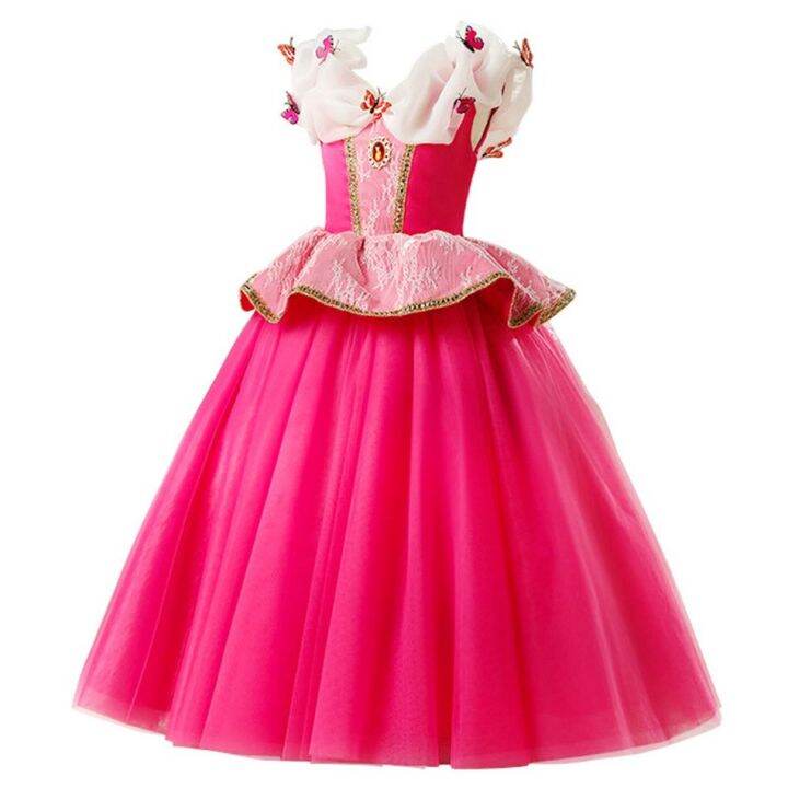 disney-princess-aurora-sleeping-beauty-dress-girl-costume-luxury-halloween-cosplay-disguise-clothes-birthday-party-outfit