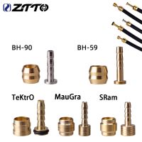 ZTTO 10Pcs MTB Bike Oil Brake Olive Head Oil Pin Hydraulic Disc Brake Oil Needle Brass Bushings For BH90 BH59 MAGuraTekRO Parts