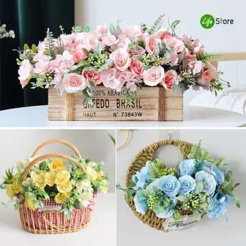 Small Natural Dried Flowers Bouquet Natural Dried Bouquets Fresh Dried  Preserved Flowers Dry Flowers Press Home