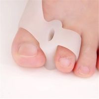 ✼❀▲ 1pair Toe Bunion Protector Pads Silicone Gel Foot Separator Straightener Thumb Valgus Adjuster Pain Relief Care