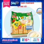 Bánh gạo tươi Nhật Haihain vị rau củ 7m+ 53g 2x16 gói