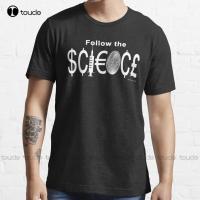 Follow The Science Dr Fauci T-Shirt Fishing Shirts Cotton Outdoor Simple Vintage Casual Tee Shirts Xs-Custom Gift Retro 4XL 5XL 6XL