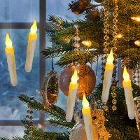 LED Candle Lights with Remote Control Tea Candles Lighting Props Durable Decorative Candle Lights for Christmas Decoration