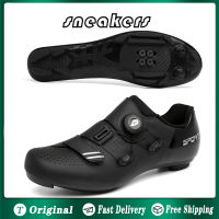 ล็อครองเท้าปั่นจักรยานสำหรับชาย MTB รองเท้า Sepatu Road Bike รองเท้าระบายอากาศรองเท้ากลางแจ้งล็อครองเท้าปั่นจักรยานรองเท้าปั่นจักรยานสำหรับผู้ชายและผู้หญิงลำลองกีฬาจักรยานรองเท้าผู้หญิง Professional Self-Locking จักรยานรองเท้าผ้าใบ