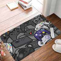 Anime Game Console Remote Control Cars for Bedroom Gamer Kids Play Rug 40x60cm Anti-slip Washable Entrance Mats tapis