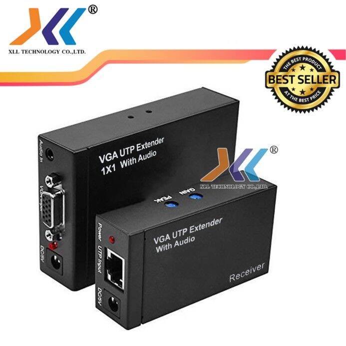 สินค้าขายดี-vga-utp-extender-1x1-with-audio-1920x1200-dpi-max-300m-ที่ชาร์จ-แท็บเล็ต-ไร้สาย-เสียง-หูฟัง-เคส-ลำโพง-wireless-bluetooth-โทรศัพท์-usb-ปลั๊ก-เมาท์-hdmi-สายคอมพิวเตอร์