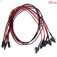 Cjing 5pcs PC คอมพิวเตอร์เมนบอร์ด Power CABLE SWITCH ON/OFF/Reset REPLACEMENT