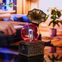 Phonograph Crystal Plasma Light 4 Inch Glass Ball Touch Sensing Science Enlightenment Cool Interior Table Decoration Ornament