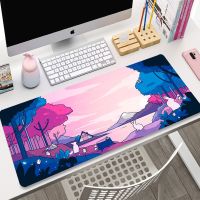 Mouse Pad Kawaii Rabbit Gaming Accessories Big Mousepad Gamer XXL 900x400 Large Keyboard DeskPad Computer Pink Cute Desk Mat Rug