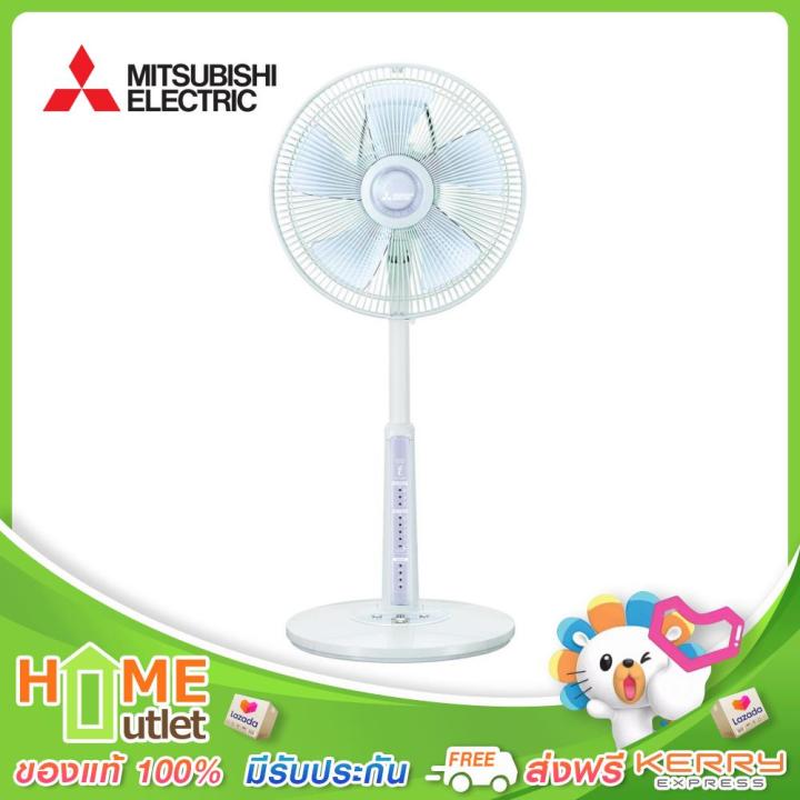 mitsubishi-พัดลมตั้งพื้นกึ่งตั้งโต๊ะ-12-สีฟ้า-รุ่น-r12-mz-sk