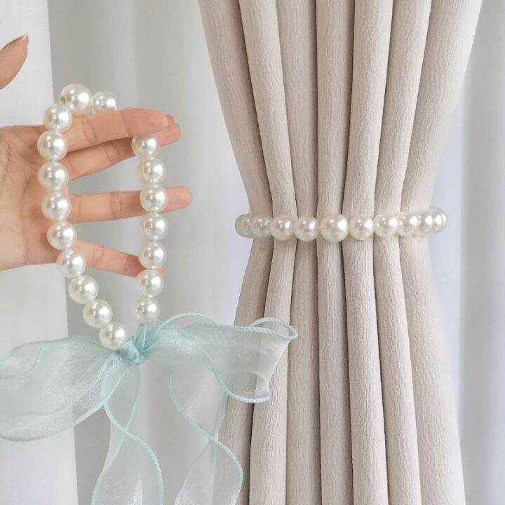 2pcs-curtain-tieback-beautiful-pearls-lace-holder-hook-buckle-clip-pretty-and-fashion-polyester-decorative-home-accessorie