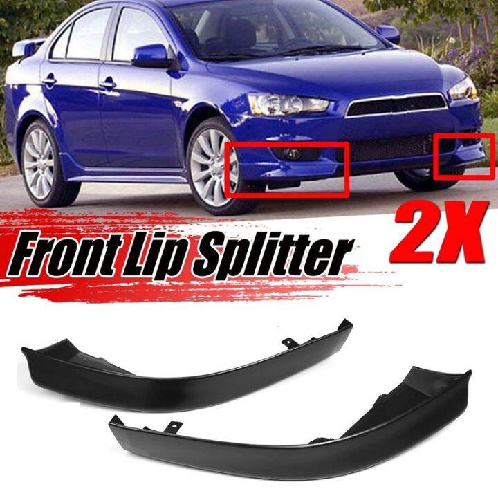 2pcs-car-front-bumper-splitter-lip-spoiler-body-kit-diffuser-protector-for-mitsubishi-lancer-2008-2018