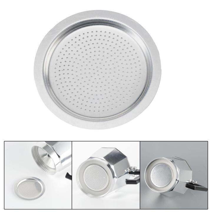 Loviver Stovetop Espresso Maker Filter Sieve for Moka Pots Kitchen