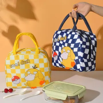 Cute Yellow Duck Cartoon Thermal Lunch Bag Insulated Picnic Food Carrier  Cooler Ice Pack For Women, Kids, And High Capacity Travel - Portable Bento  Bag For Lunch Box Picnic Supplies