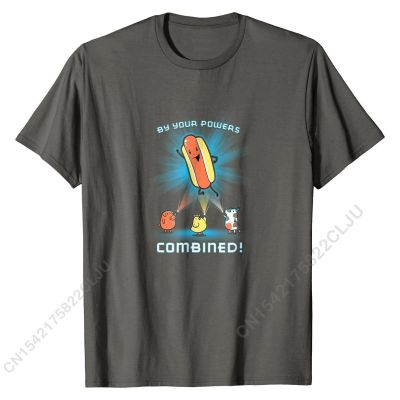 Shirt By Your Powers Combined! T-Shirt Top T-shirts For Men Europe Tops Tees Newest Cal Cotton