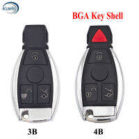 3/4 ปุ่ม BGA Remote Car Key Shell Fob Case สำหรับ Mercedes For Benz ABCES Class W203 W204 W205 W210 W211 W212 W221 W222-Zkeir