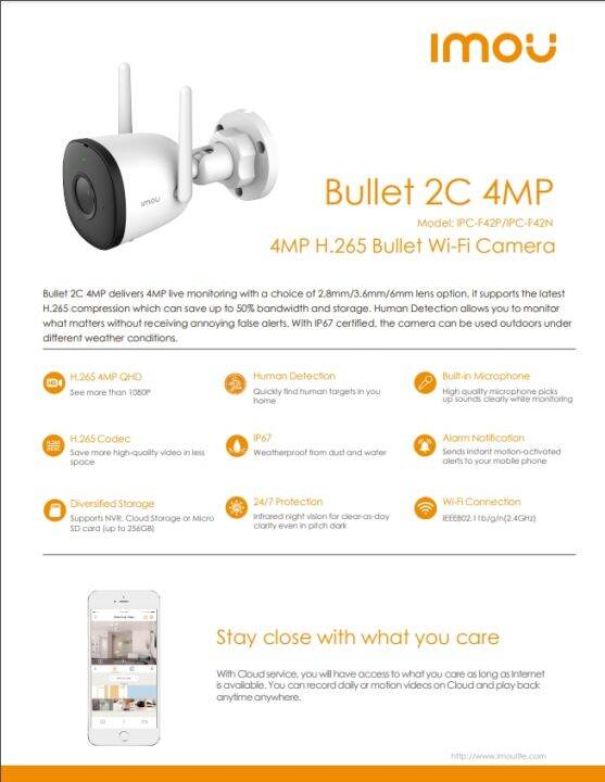 imou-bullet-lite-wi-fi-camera-4mp-รุ่น-ipc-f42p-กล้องวงจรปิดไร้สาย-มีไมค์ในตัว