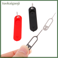 tuokaiguoji 1pcs Universal Anti-Lost Card PIN SIM Card Remover ถาดถอดเครื่องมือด้วยฝาครอบ