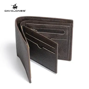 David Jones Small Wallet for Women Luxury Clutch Bag Long Zipper