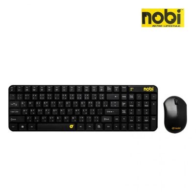 Nobi Keyboard &amp; Mouse Wireless Combo รุ่น NK05 (คีย์บอร์ด และเมาส์ไร้สาย)