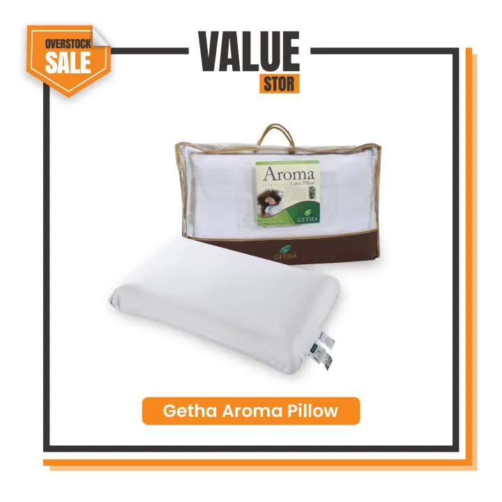 Getha AROMA Natural Latex Pillow, 100 Original, Small Size Soft Feel