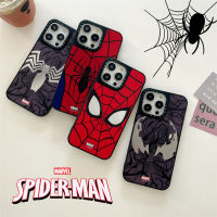 《KIKI》Original Frosting CASE.TIFY Spider-Man Phone Case for iphone 14 14pro 14promax 12 12ProMax 13promax 13 case High-end shockproof hard case Marvel Cute cartoon figure pattern iPhone 11 case Official New Design Style