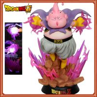 19เซนติเมตรดราก้อนบอลส่องสว่าง Cape Majin Buu อะนิเมะของเล่นทำมือ PVC โมเดลเครื่องประดับสำนักงานของขวัญคริสต์มาส