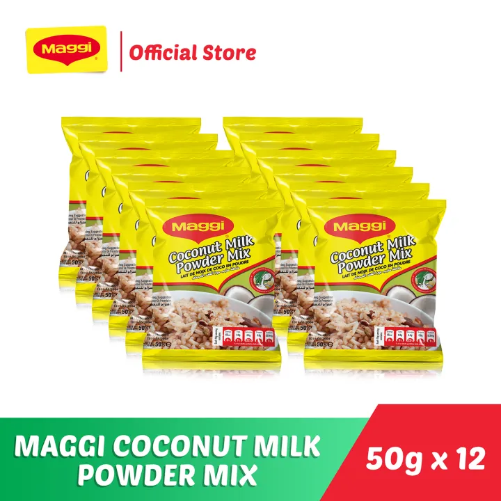 Maggi Coconut Milk Powder Mix 50G Pack Of 12 Lazada PH