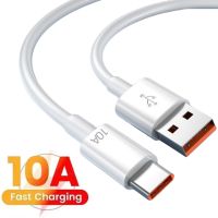 สายสาย USB ซูเปอร์ชาร์จอย่างรวดเร็ว10A,5/2ม. สำหรับ Xiaomi Samsung 22 Huawei Oppo ชาร์จเร็ว120W USB C สายสายข้อมูล