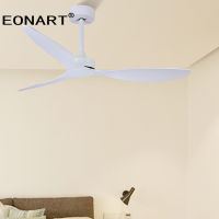 42 Inch Decorative Led Lamp DC Ceiling Fan With Remote Control White Black ABS Ceiling Fan with light 220v Ventilador De Techo