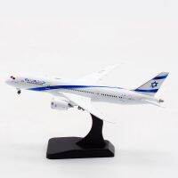 18cm 1:400 scale B787-9 ISRAEL EL AL airline model alloy collectible display toy airplane aircraft collection toy